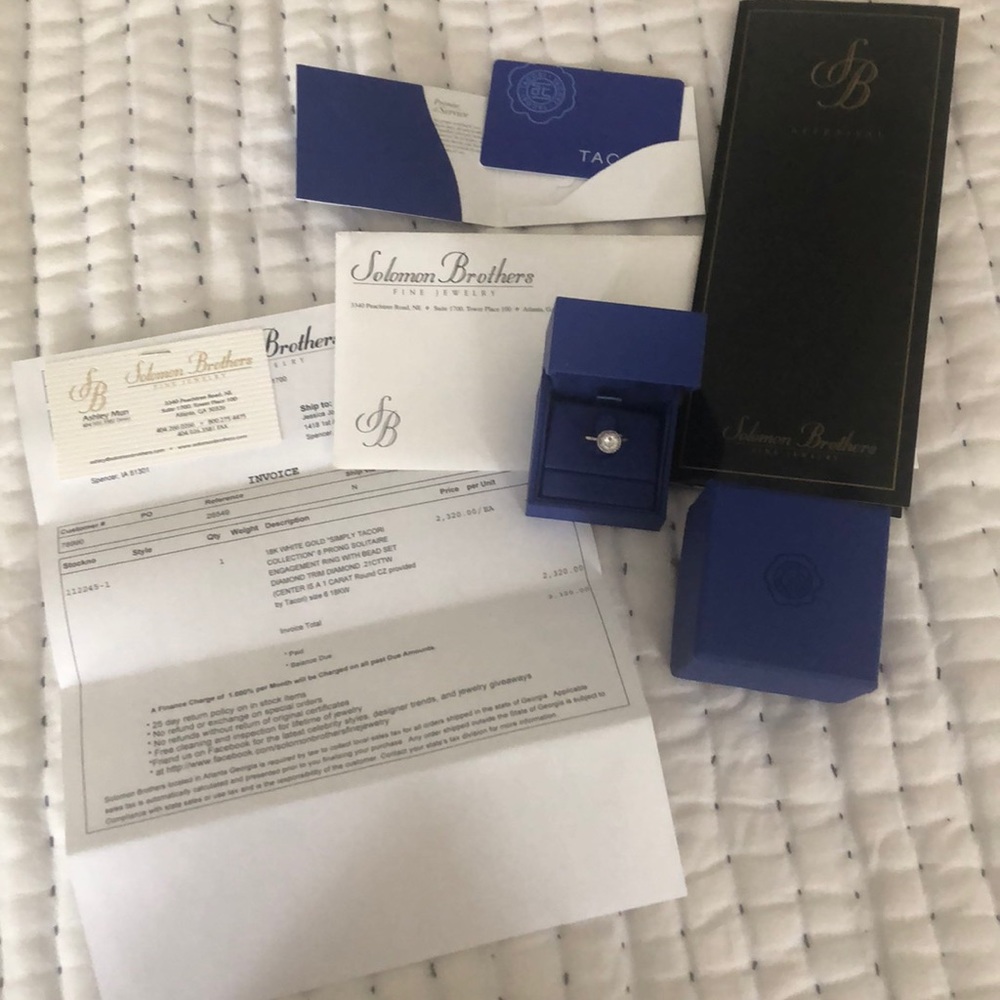 Tacori engagement ring